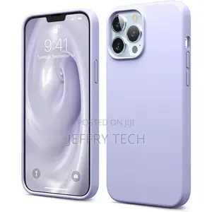 Liquid Silicone Back Cover for Apple iPhone 13 Pro Max, Log