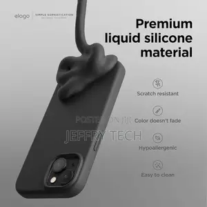 Coverskart Liquid Silicone Back Cover for Apple iPhone 15