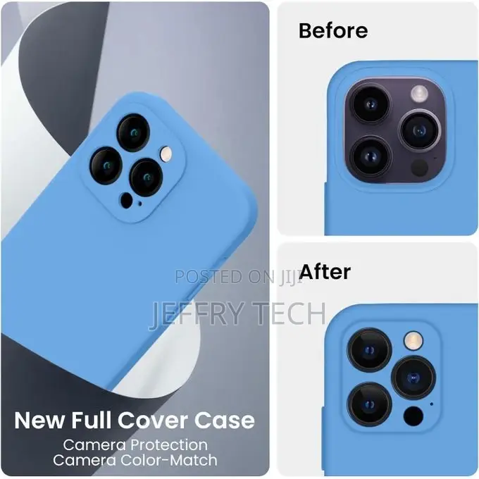 iPhone 14 Pro Silicone Case 2022, With 2 Pack Screen Protec