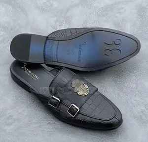 Black Billionaire Mules Shoes for Men