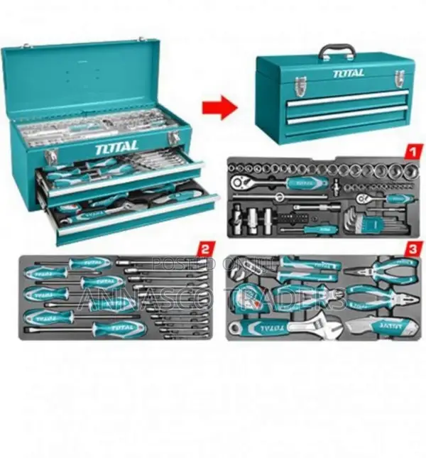 TOTAL THPTCS70971 97 PCS Tool Chest Set