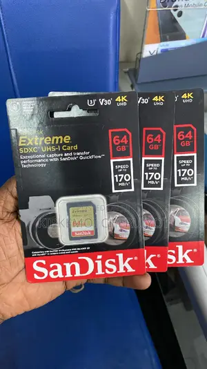 Sandisk Extreme 64gb Brand New at the Shop