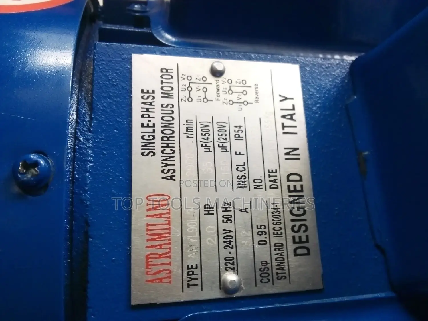 Astramilano 2hp Motor