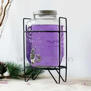 9L Large Capacity Glass Jar Dispenser