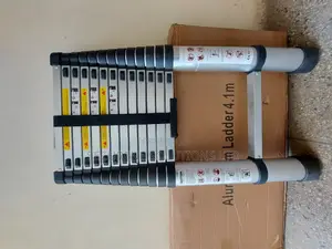 4.1m Single Telescopic Ladder.