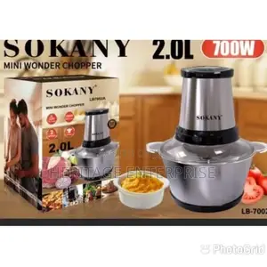 Electric Food Chopper Sokany 2l
