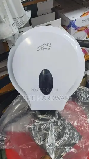 Jumbo Tissue Holder B W