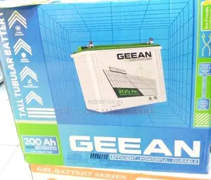 GEEAN 200ah 12v Tubular Battery