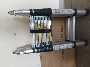 2.5m by 2.5m (5m) Aluminium Double Extension Ladder
