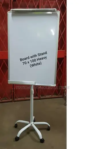Movable Flicpchart Stand 70cm X 100cm Board Heavy Duty