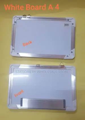 Whiteboard A4 Double Sided 30cm by 20cm Whiteboard