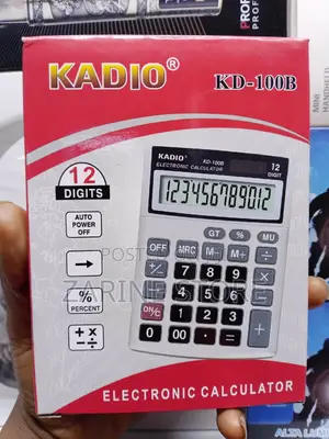 Kadio 100, 12digits Display, KD-100B Electronic Calculator