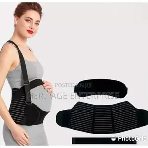 Pregnancy Support Belt/Backbone Fixer Black