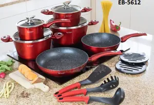 EDENBERG Quality Non Stick Cookware Set 15pcs