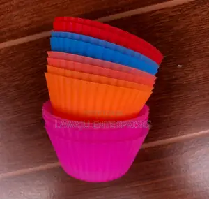 12pcs Silicone Cupcake Molds