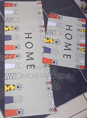 2 Piece Kitchen Rubber Mats.