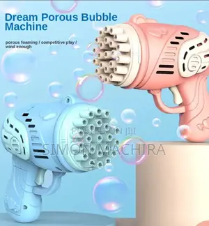 Kids Bubble Gun Machine