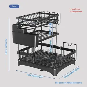 3 Layer Classy Dish Rack. High Quality.