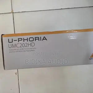 U-Phoria Umc202hd Behringer Soundcard