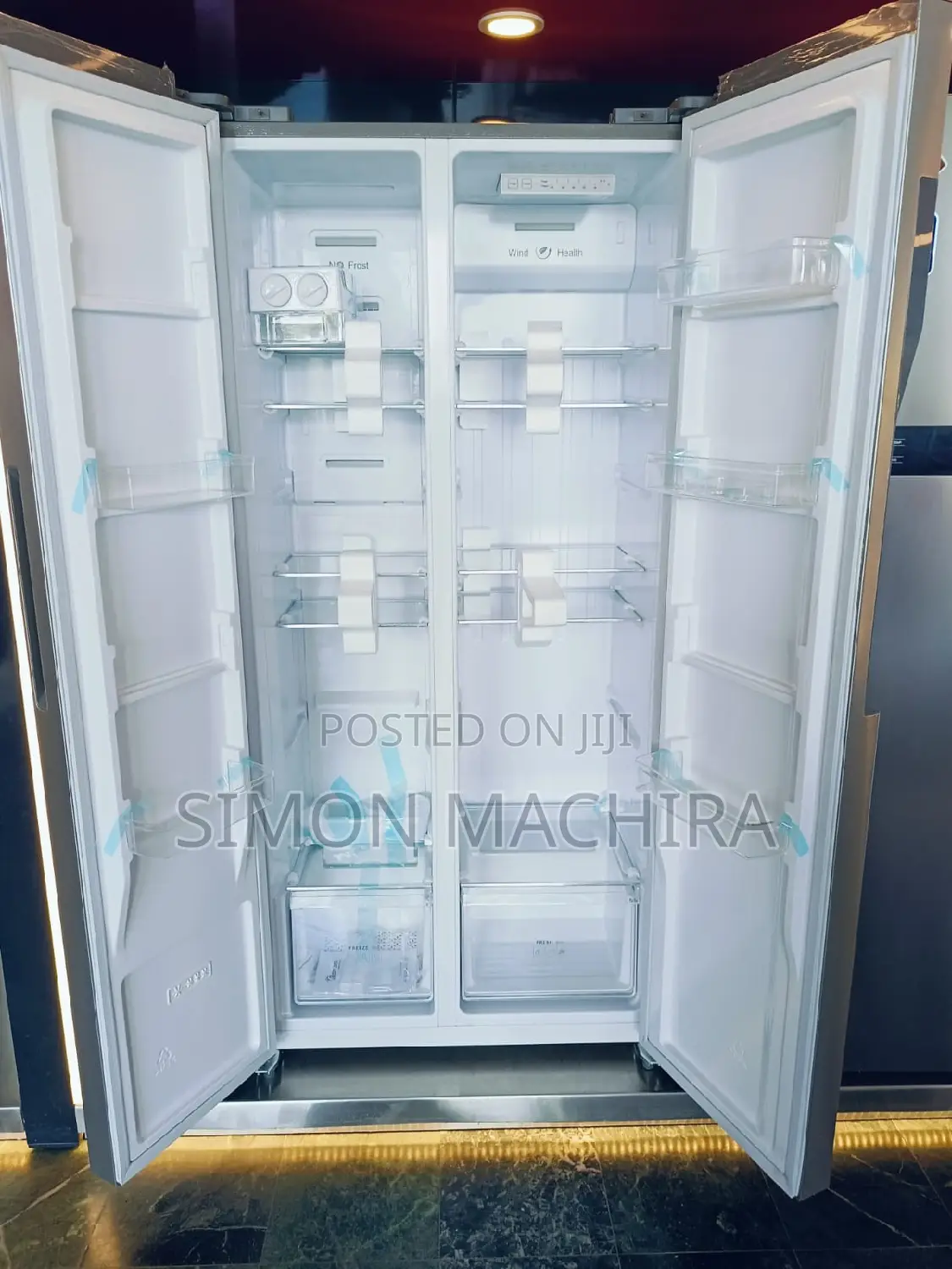Ramtons Side by Side Fridge 430L