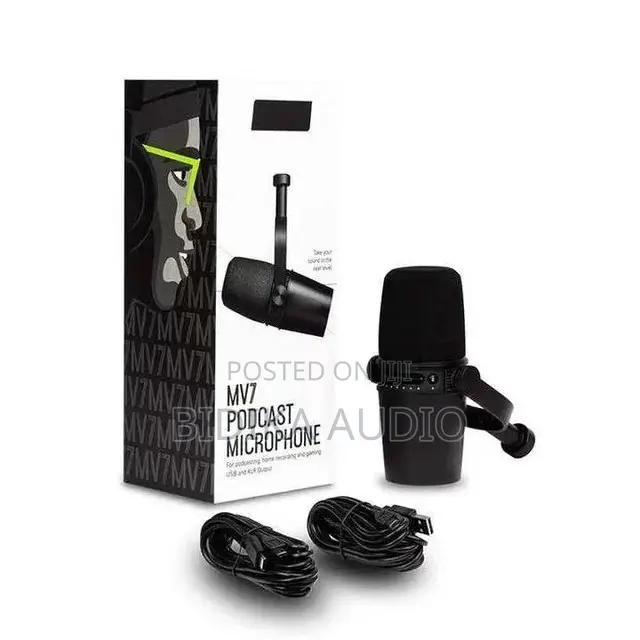Shure Mv7 Podcast Microphone