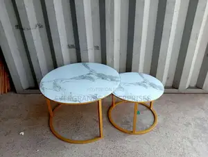 Coffee Table Marble Nesting Coffee Table