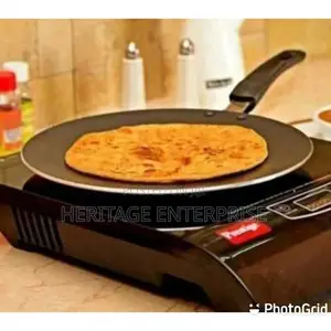 Non-Stick Flat Chapati Pan - Black