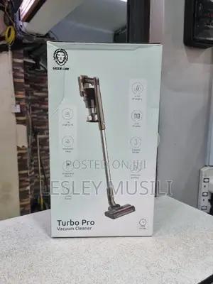 Green Lion Turbo Pro Vacuum Cleaner - Black