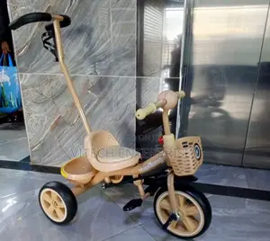 Tricycle With Pushing Handle