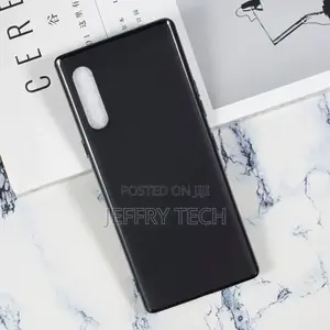 Black TPU Shell Cover for LG VELVET 5G - Silicone Case