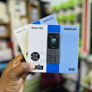 New Nokia 105 4G Black