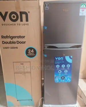 Von Vart-22dhd Double Door Fridge