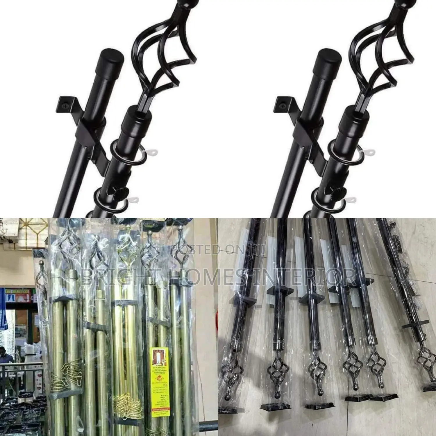 Imported Curtain Rods Extendable Curtain Rods
