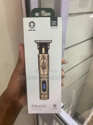 Green Lion Pirates Hair Trimmer 6500RPM 600mah – Gold