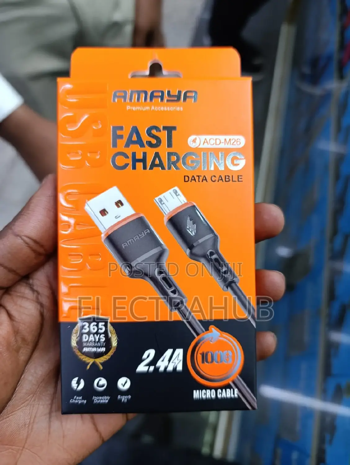 Amaya Fast Charging Micro USB Cable