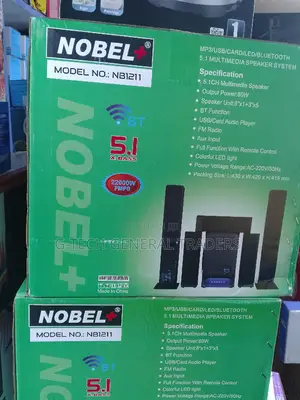 Home Theater!Nobel 5.1ch Multimedia Home Theater System