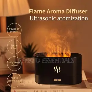 Flame Aroma Diffuser With Fire-Like Lights