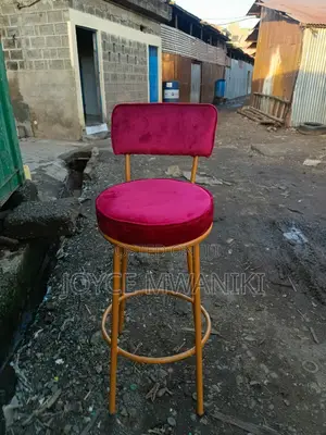 Counter Stools or Bar Stools, Maroon Red 