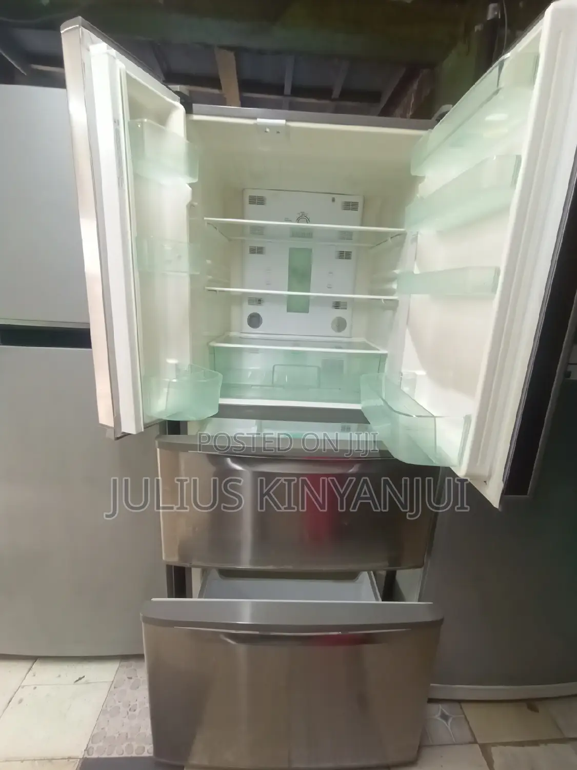 Three Door Refrigerator