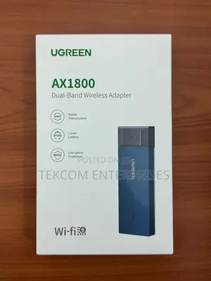 UGREEN AX1800 Dual-Band Wireless Adapter (Wi-Fi 6) - CM499
