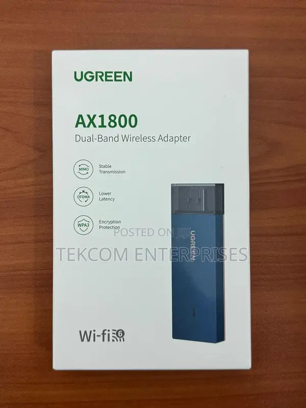UGREEN AX1800 Dual-Band Wireless Adapter (Wi-Fi 6) - CM499