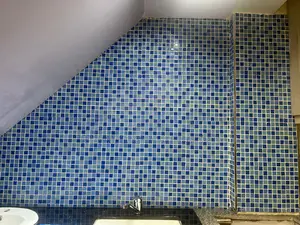 Blue 3d Glass Mosaic (Price Per Tile)