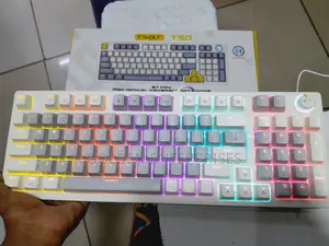 T50 97key Mechanical Keyboard With RGB Back-Light and Knob