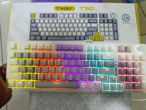 97 Key Mechanical Gaming Keyboard With Knob and Backlight