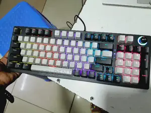 97 Key Mechanical Gaming Keyboard With Knob
