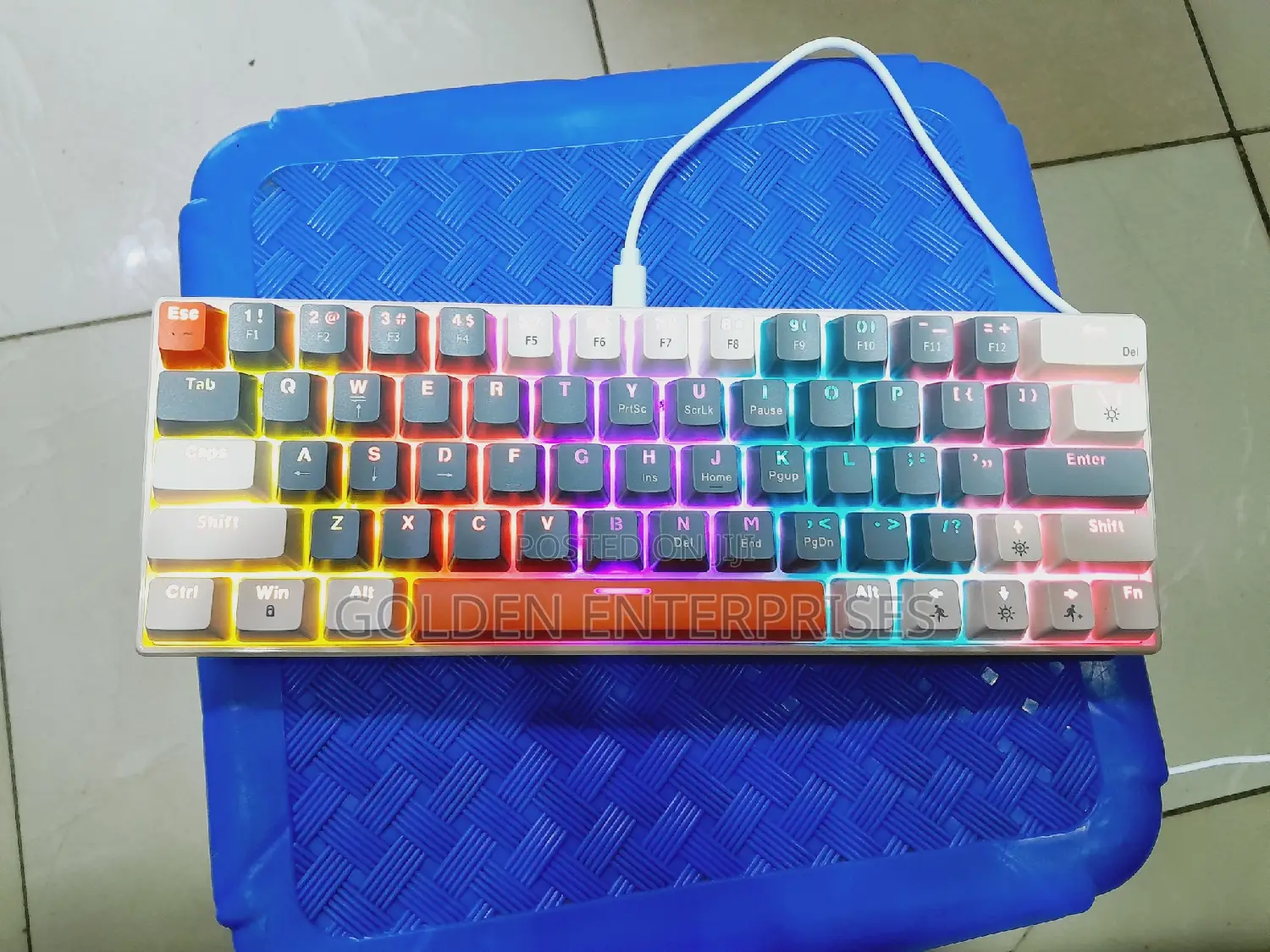 T60 63 Key Mechanical RGB Back-Light Keyboard