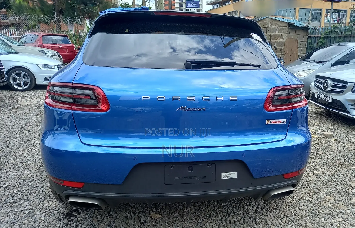 Porsche Macan 2017 Blue