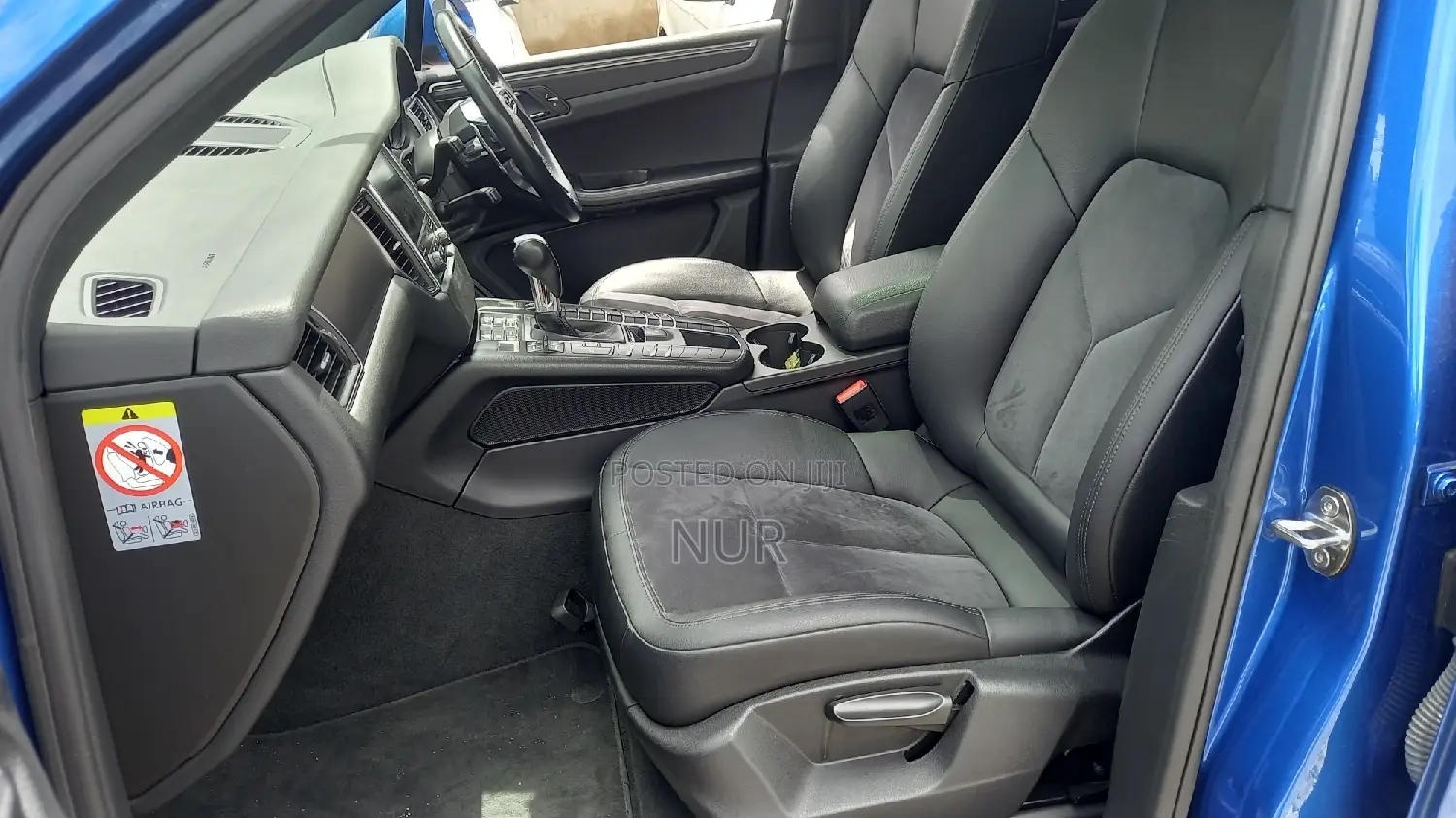 Porsche Macan 2017 Blue