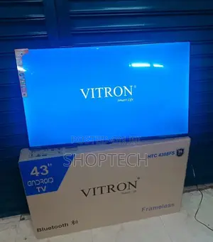 Vitron 43inch Smart Android Tv With Bluetooth