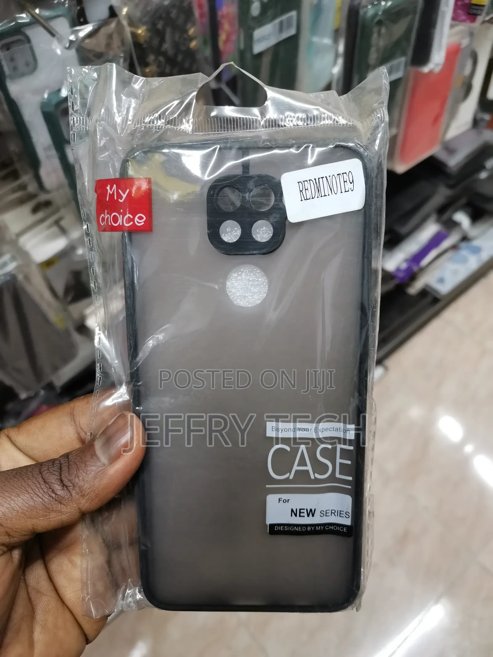 Case Xiaomi Redmi Note 9 Softcase My Choice Bumper Dove
